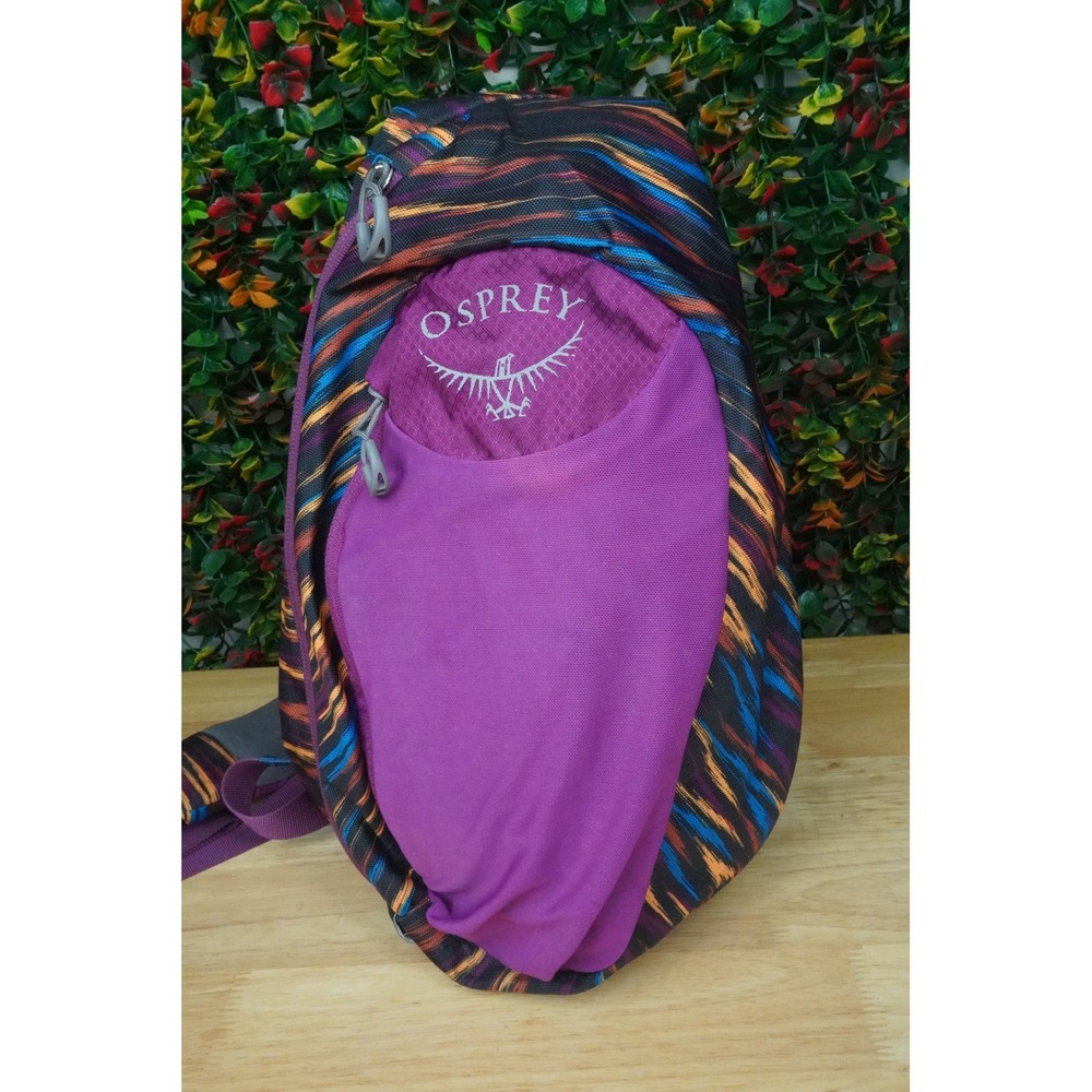 Osprey Daylite Sling Backpack Purple Wave Print Crossbody Bag 6L